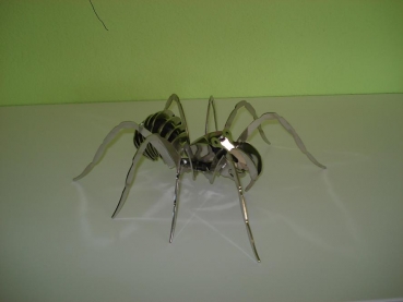 Spinne 2mm Edelstahl elektropoliert